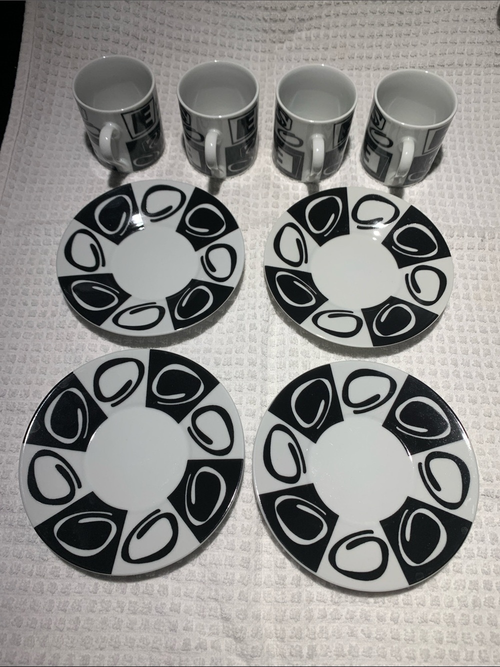 Espresso Cup/Saucer Set. Top Choice 90’s-Y2K